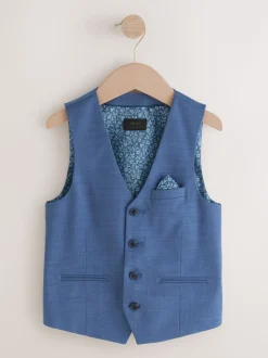 Blauw - Waistcoat (3-16yrs)