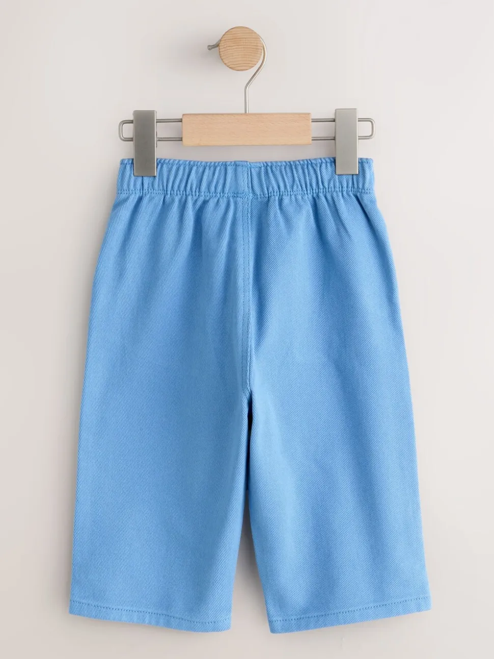 Blauw - Wijde broek met elastische taille (3mnd-7jr)