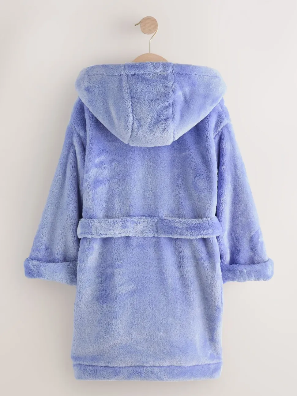 Blauw - Zacht aanvoelende fleece kamerjas (9 mnd-16 jr)