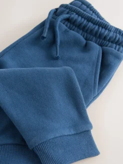Blauw - Zacht aanvoelende jersey joggingbroek (3 mnd-7 jr)