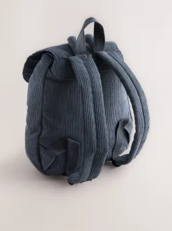 Blauw corduroy - Monster Rugzak