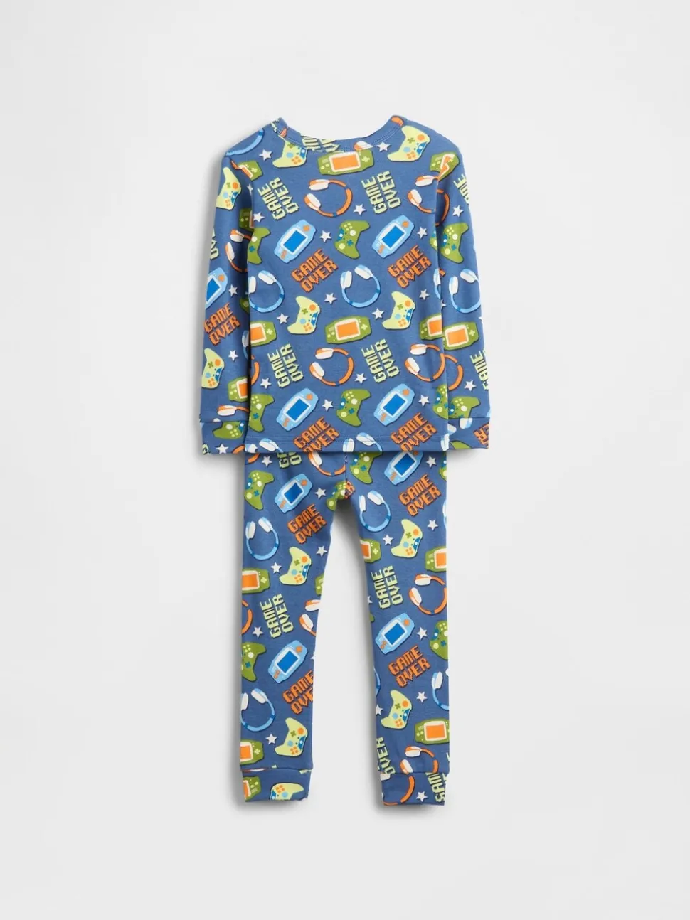 Blauw Gamer - Gap Brushed Cotton Pyjamas (6mths-5yrs)