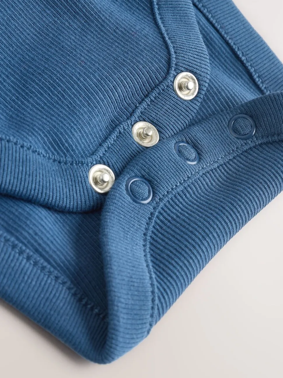 Blauw geruit - Babyset van corduroy tuinbroek en rompertje (0mnd-2jr)