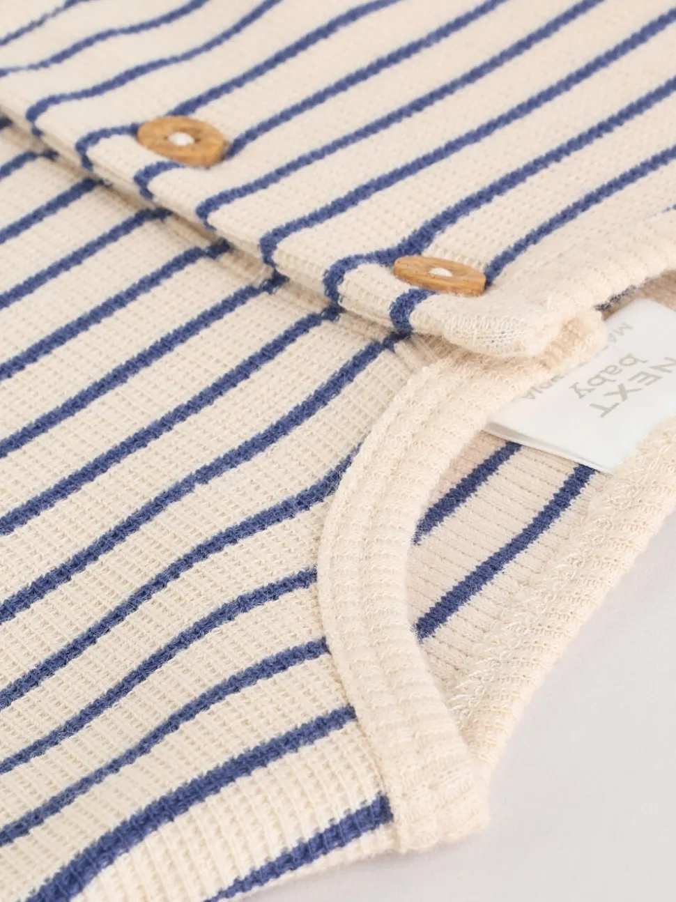 Blauw gestreept - Baby T-shirts met lange mouwen 4 stuks (0mnd-2jr)