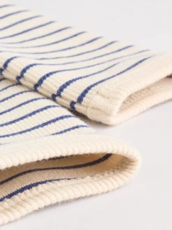 Blauw gestreept - Baby T-shirts met lange mouwen 4 stuks (0mnd-2jr)