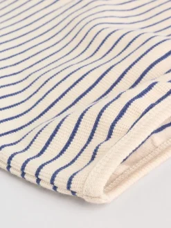 Blauw gestreept - Baby T-shirts met lange mouwen 4 stuks (0mnd-2jr)