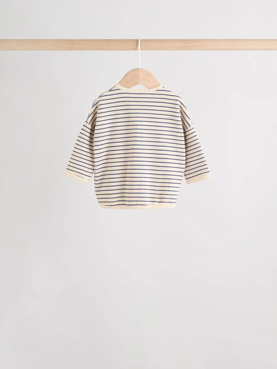 Blauw gestreept - Baby T-shirts met lange mouwen 4 stuks (0mnd-2jr)