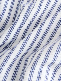 Blauw gestreept - Cath Kidston 100% katoenen Baby bretelbroek