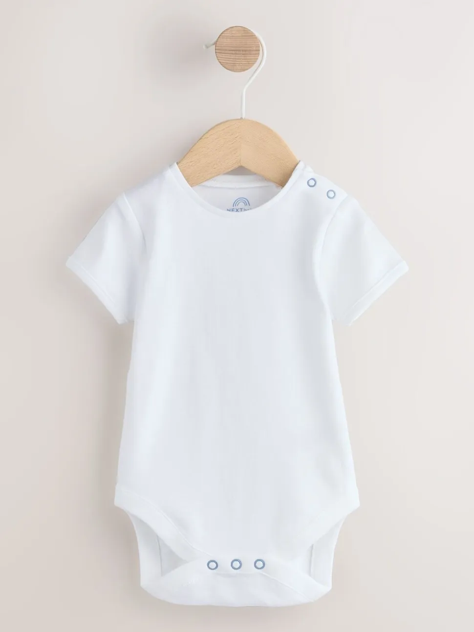 Blauw gestreept - Geweven bretelbroeken en bodysuit babyset (0mnd -2jr)