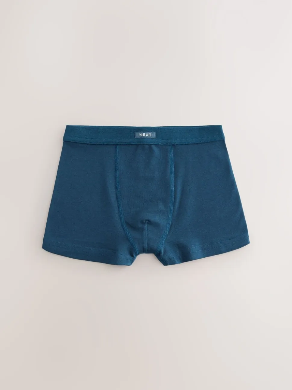 Blauw gestreept - Set van 7 boxershorts met zachte tailleband (2-16 jr)