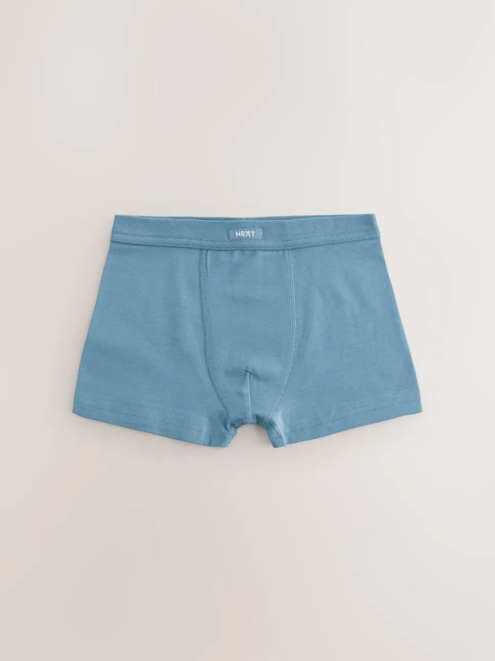 Blauw gestreept - Set van 7 boxershorts met zachte tailleband (2-16 jr)
