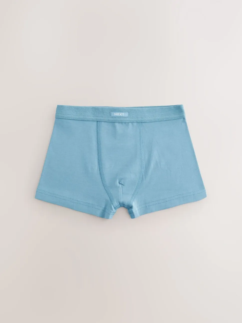 Blauw gestreept - Set van 7 boxershorts met zachte tailleband (2-16 jr)