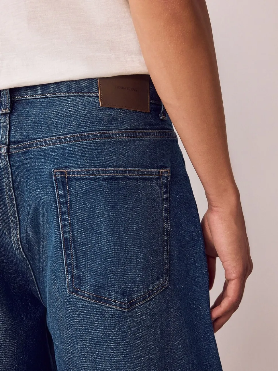 Blauw Klassiek Vintage - Barrel Fit - Vintage wash denim jeans