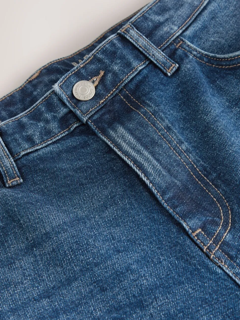 Blauw Klassiek Vintage - Barrel Fit - Vintage wash denim jeans