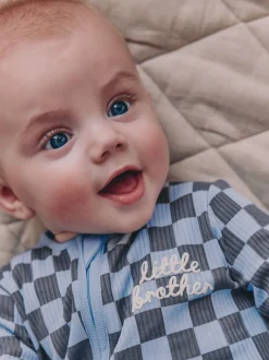 Blauw Little Brother - Baby Family-pyjama (0-2jr)