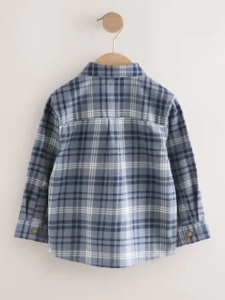 Blauw met beren - Shirt met Character lange mouwen (3mnd-7jr)