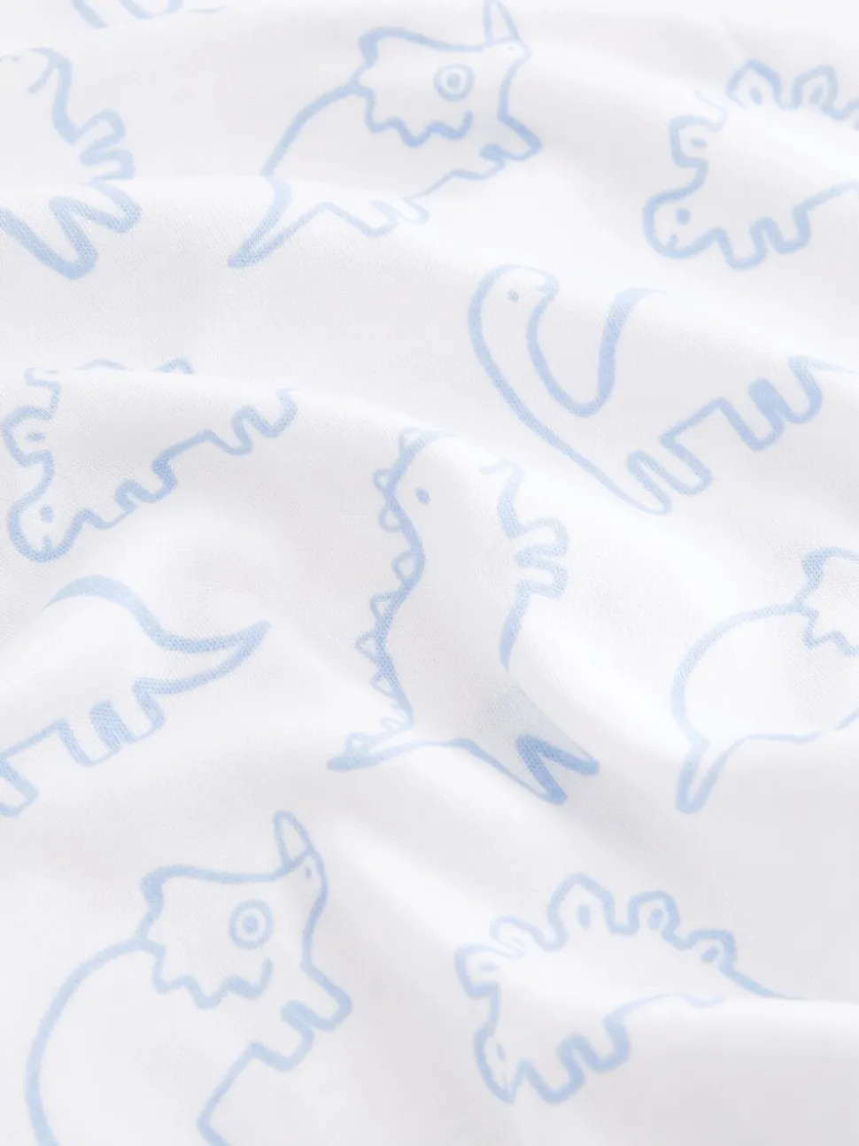 Blauw met dinosaurus - Huidvriendelijke pyjama's 2 stuks (9mnd -12jr)