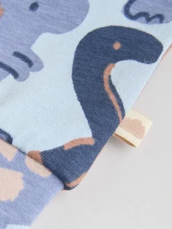 Blauw met dinosaurus - Tops en Leggings 6 -delige babyset (0mnd-3jr)