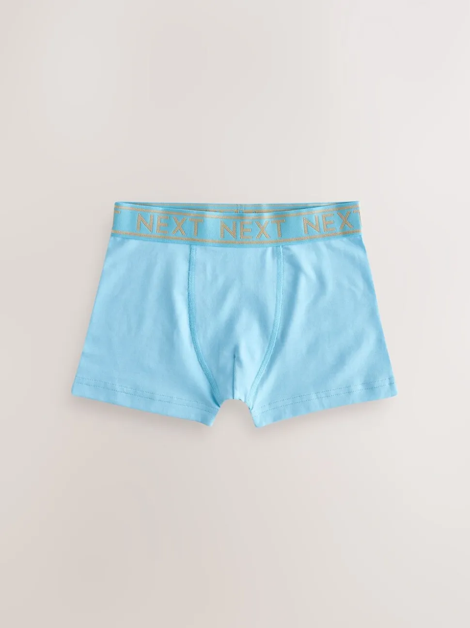 Blauw met goudkleurige tailleband - Verpakking van 7 trunks (2-16jr)