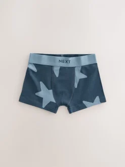 Blauw met sterren en strepen - Verpakking van 10 trunks (1,5-16jr)