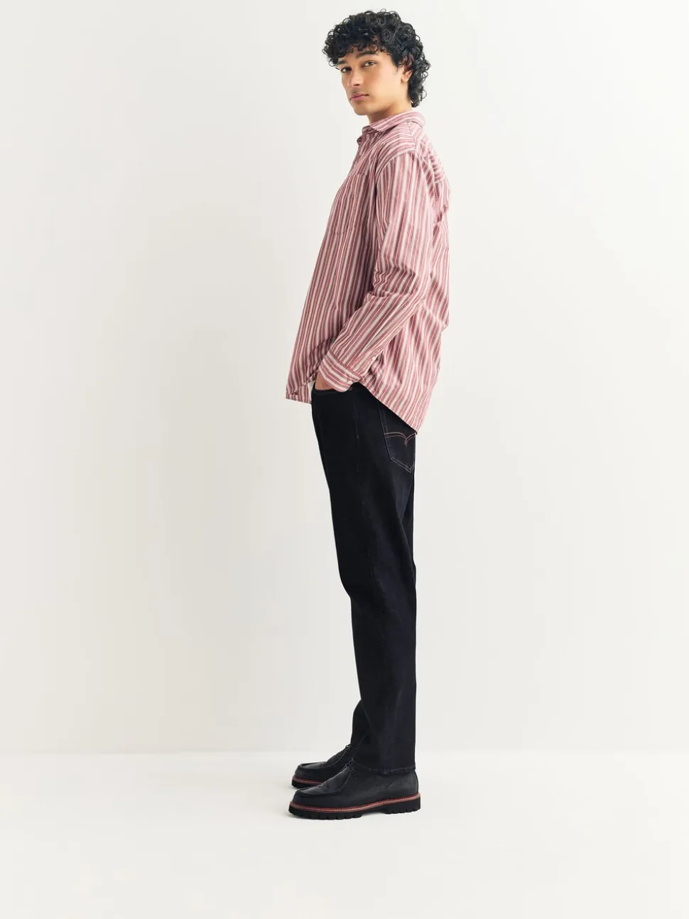 Blauw met wassing - Slim Fit - Motionflex jeans