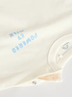 Blauw Milk Club - Tops en Leggings 6 -delige babyset (0mnd-3jr)
