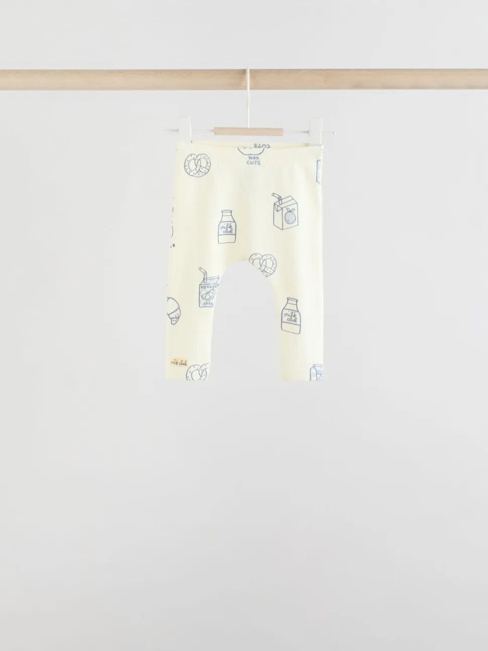 Blauw Milk Club - Tops en Leggings 6 -delige babyset (0mnd-3jr)