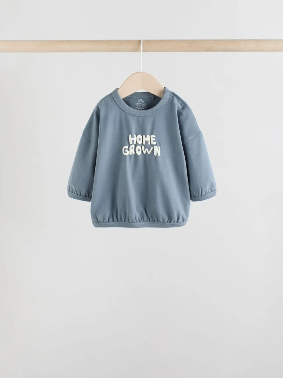 Blauw Milk Club - Tops en Leggings 6 -delige babyset (0mnd-3jr)