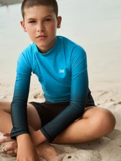 Blauw Ombre - Surfhemdje (1,5 - 16 jr)