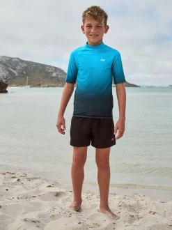 Blauw Ombre - Surfhemdje (1,5 - 16 jr)