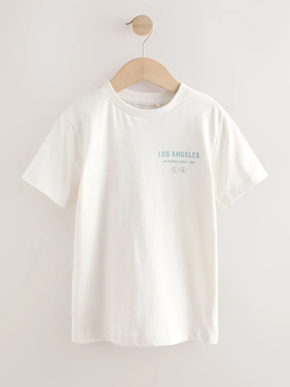 Blauw Schaduw - Set van geruit overhemd met lange mouwen en T-shirt 2 stuks (3-16jaar)