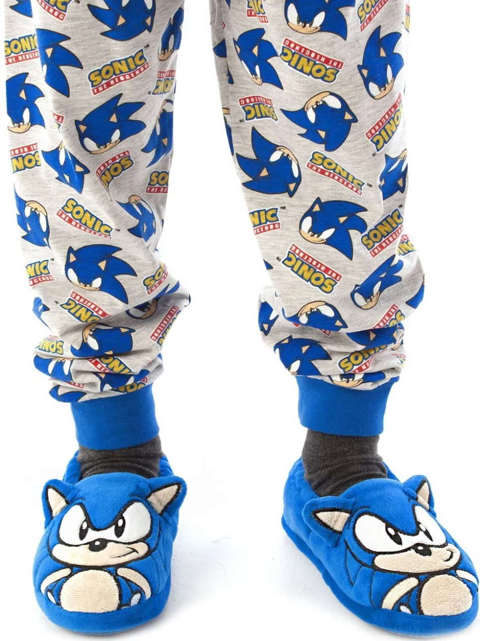 Blauw Sonic - Vanilla Underground winterpantoffels