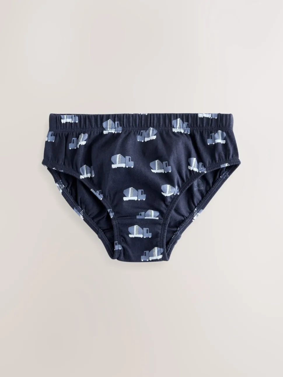 Blauw vervoersmiddel - Verpakking van 10 onderbroeken (1,5-10 jr)