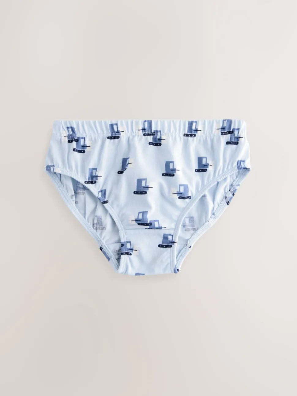 Blauw vervoersmiddel - Verpakking van 10 onderbroeken (1,5-10 jr)