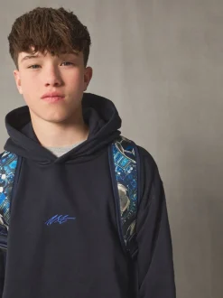 Blauw voetbal - Rugzak