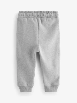 Blauw/antracietgrijs/zwart - Verpakking van 3 zachte joggingbroeken (3 mnd-7 jr)