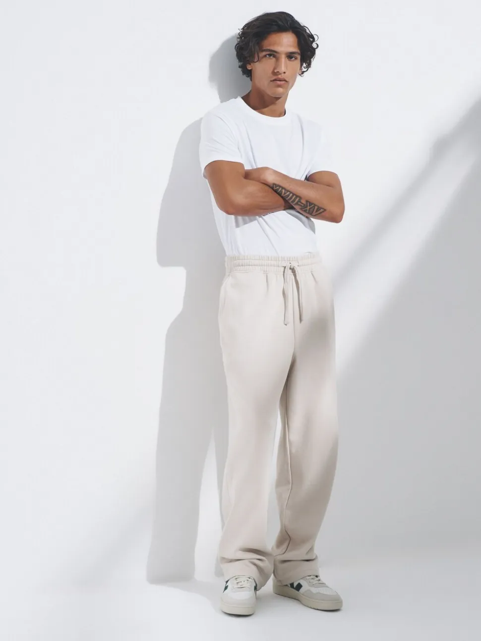 Blauw/bruin - The Set 4 Pack Joggingbroeken met wijde pijpen