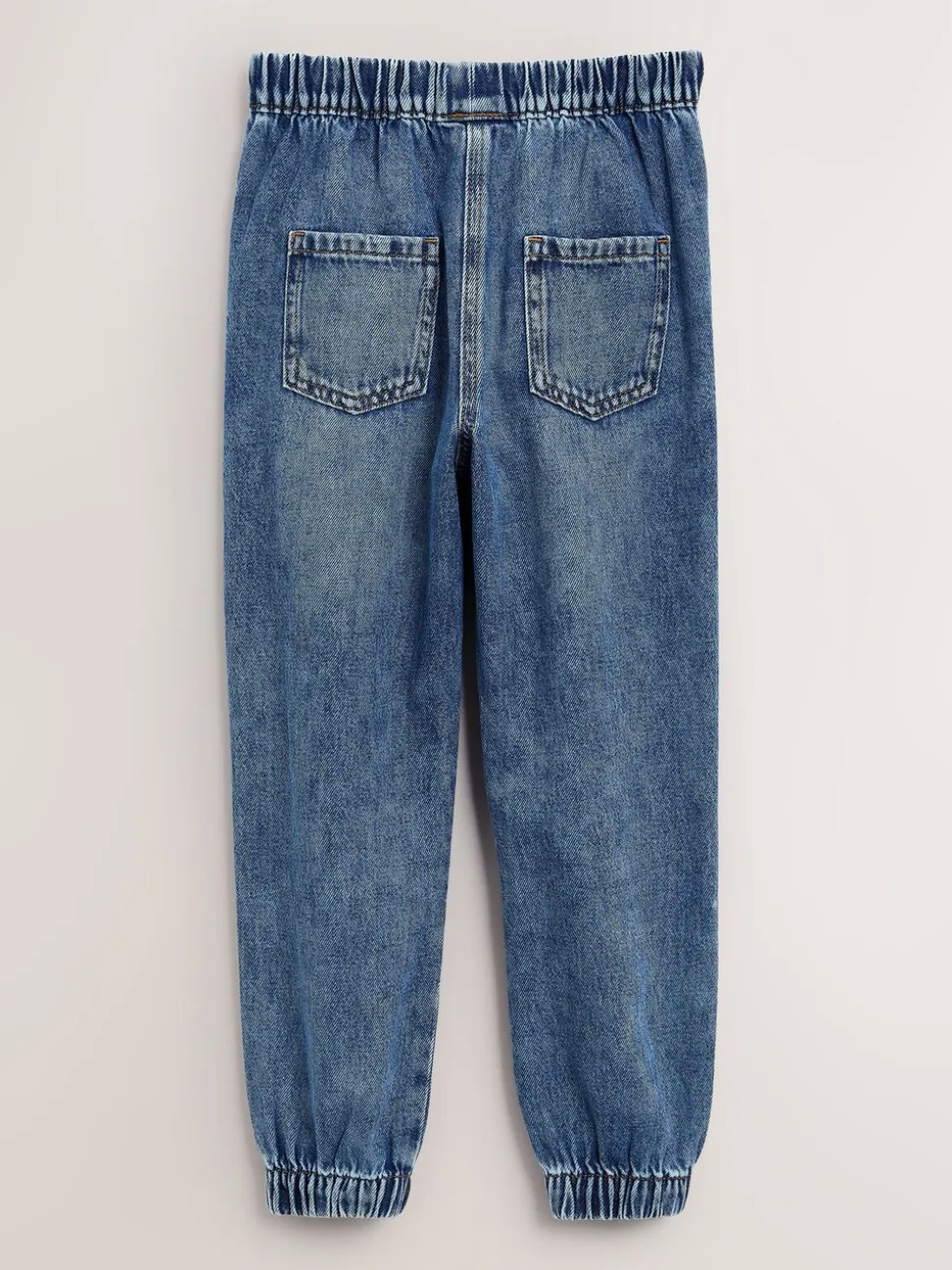 Blauwe denim - Joggingbroek (3-16 jr)