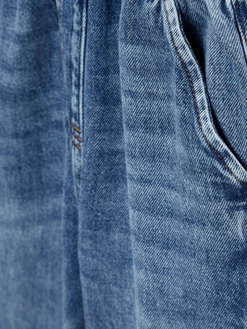 Blauwe denim - Joggingbroek (3-16 jr)