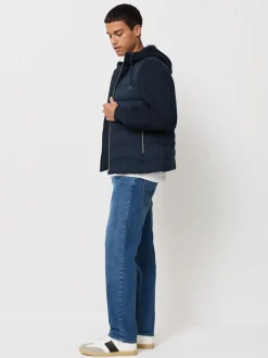 Blauwe denim - ThermoGen - Straight fit - Motionflex jeans