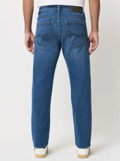 Blauwe denim - ThermoGen - Straight fit - Motionflex jeans