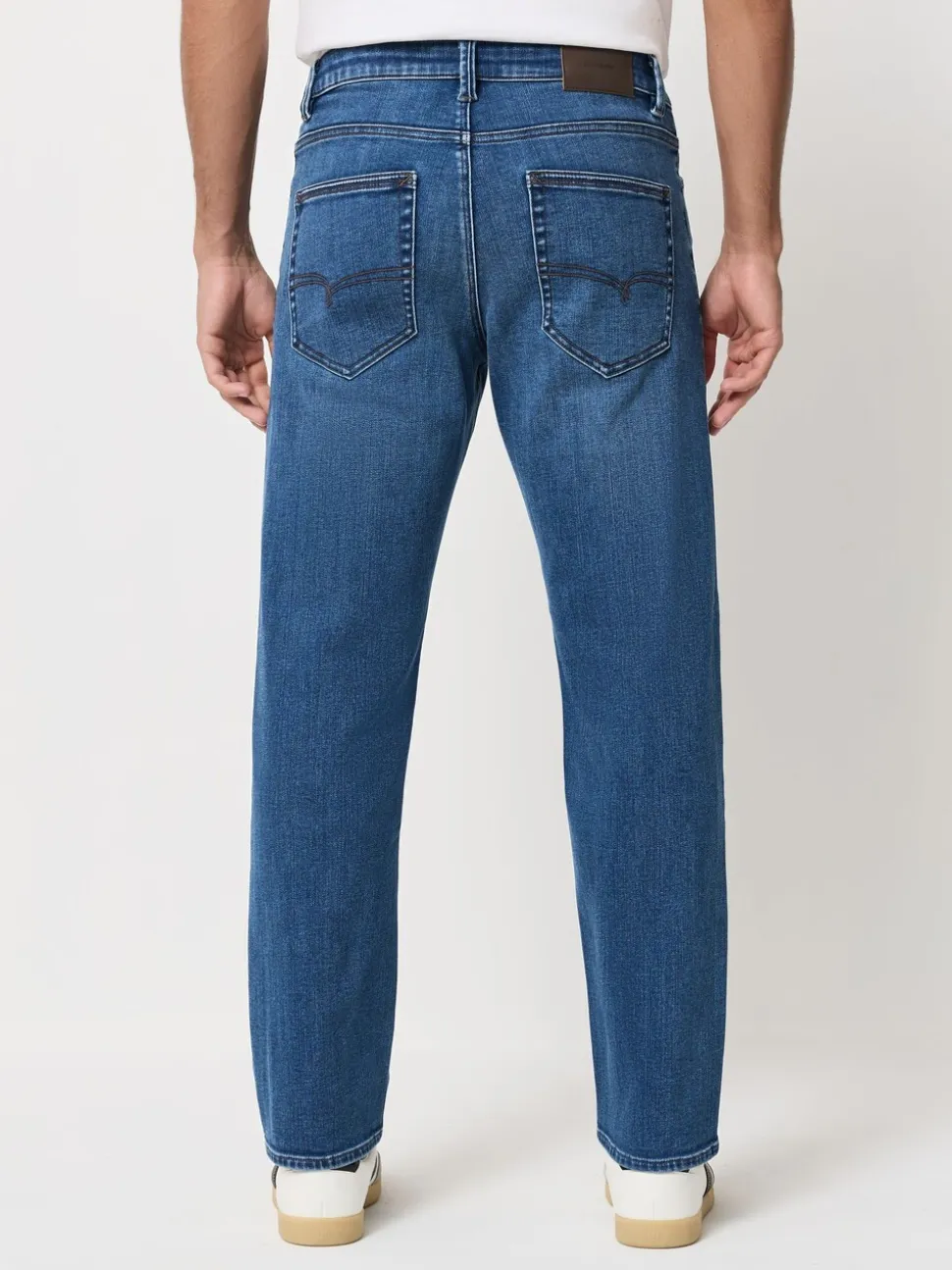 Blauwe denim - ThermoGen - Straight fit - Motionflex jeans
