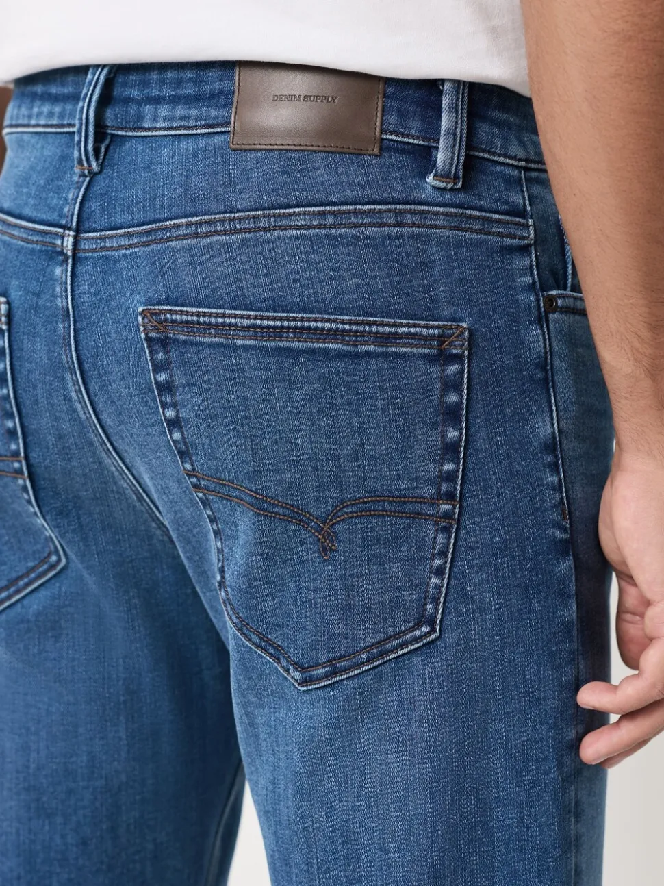 Blauwe denim - ThermoGen - Straight fit - Motionflex jeans