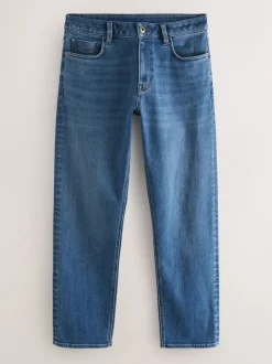 Blauwe denim - ThermoGen - Straight fit - Motionflex jeans