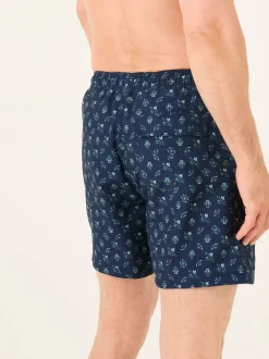 Blauwe geo - FatFace - Zwemshort