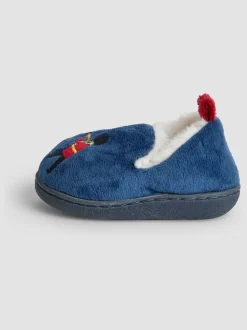 Blauwe London Soldiers - JoJo Maman Bébé Slipper Shoe