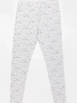 Blauwe Snoopy - Vanilla Underground Snoopy Korte Broek Pyjama's Set