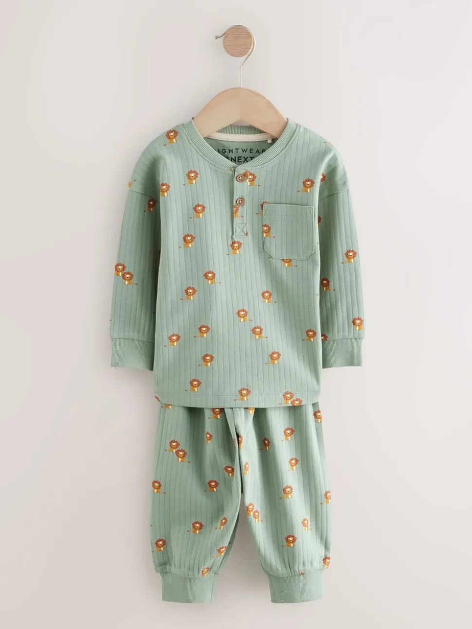 Blauw/ecru - Verpakking van 3 oversized pyjama's 3 (9mnd -10jr)