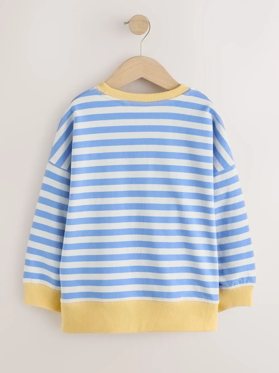 Blauw/geel - Sweatshirt (3 - 16 jr)