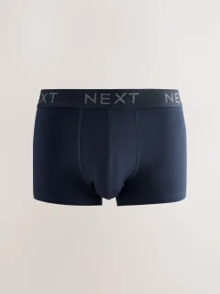 Blauw/grijs - 5 Hipsterboxershorts